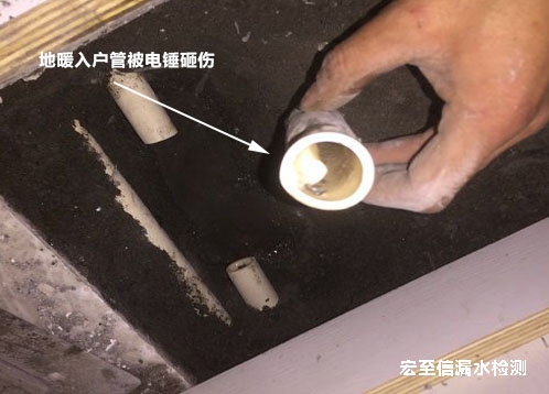 青島黃島地暖漏水檢測